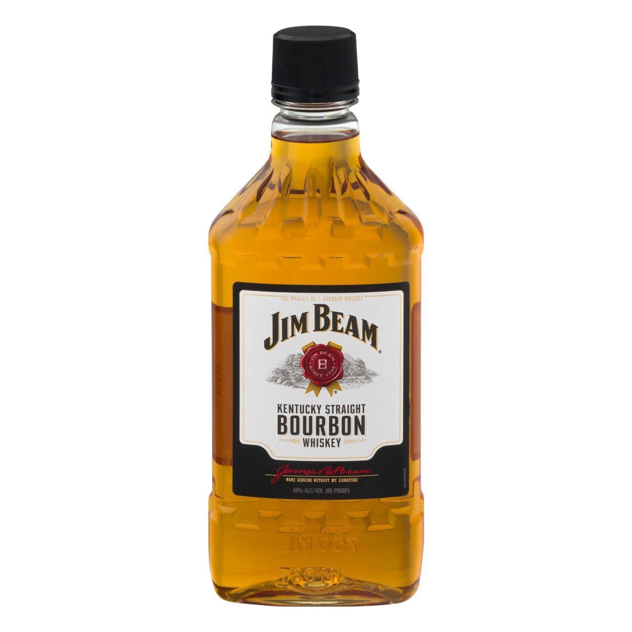 slide 7 of 22, Jim Beam Bourbon Whiskey, 750 ml