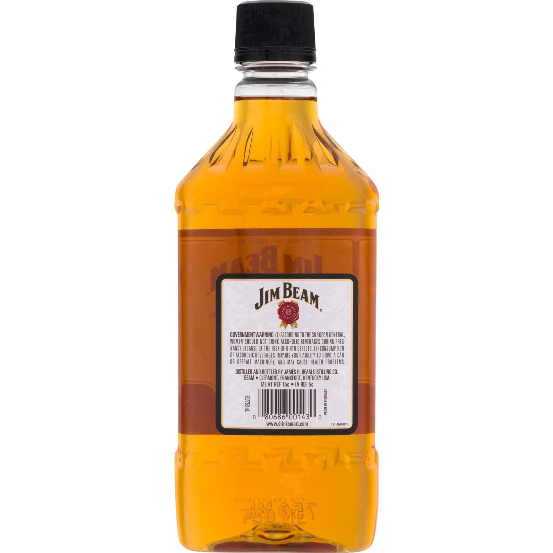 slide 19 of 22, Jim Beam Bourbon Whiskey, 750 ml