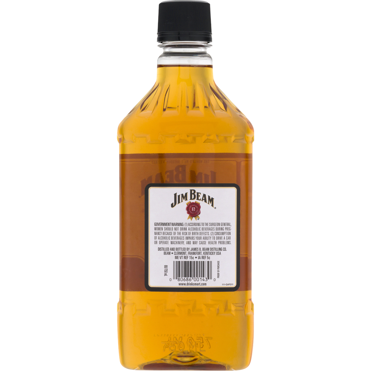 slide 3 of 22, Jim Beam Bourbon Whiskey, 750 ml