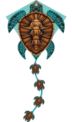 X-Kites Deluxe Diamond Kite Turtle