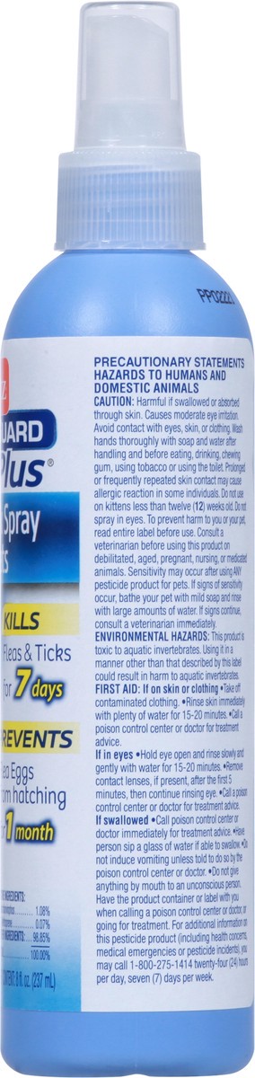 slide 12 of 12, Hartz Ultra Guard Plus Flea & Tick Spray for Cats 8 fl oz, 8 fl oz