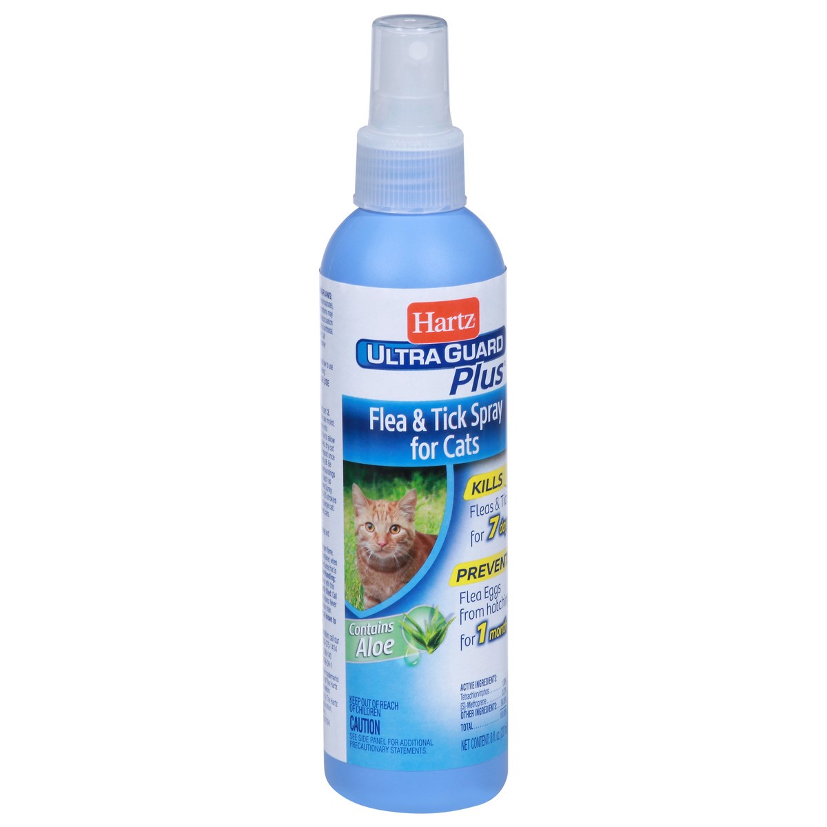 slide 3 of 12, Hartz Ultra Guard Plus Flea & Tick Spray for Cats 8 fl oz, 8 fl oz