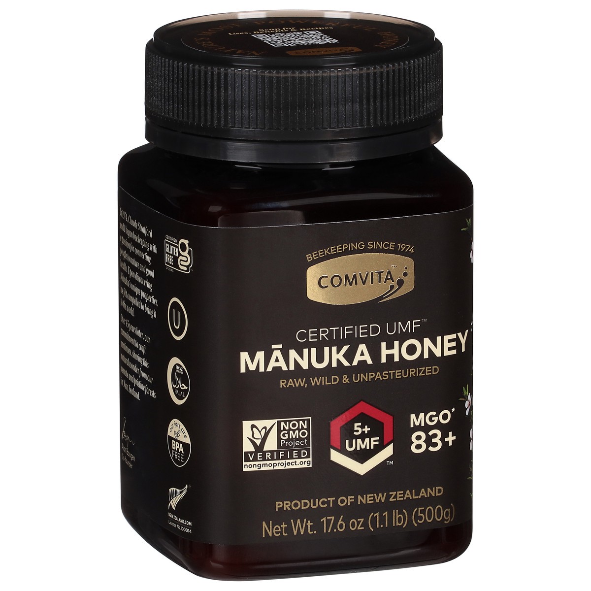 slide 9 of 13, Comvita Certified Umf Manuka Honey Umf 5+ Mgo 83+, 1 ct