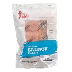Weis Fresh from the Dock Wild Caught Salmon Fillets