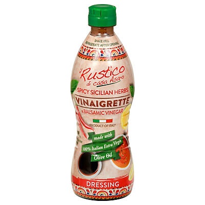 slide 1 of 1, Rustico di Casa Asaro Spicy Sicilian Herbs Vinaigrette, 16 oz