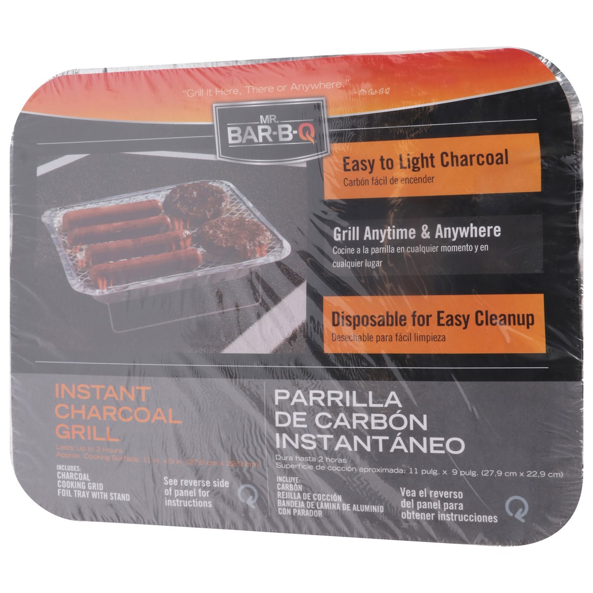 slide 8 of 11, Mr. Bar-B-Q Instant Charcoal Grill 1 ea, 1 ct