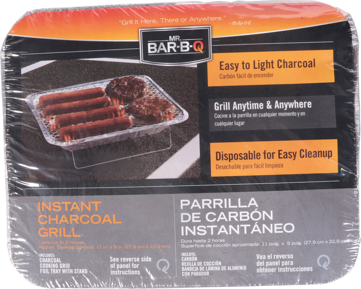 slide 10 of 11, Mr. Bar-B-Q Instant Charcoal Grill 1 ea, 1 ct