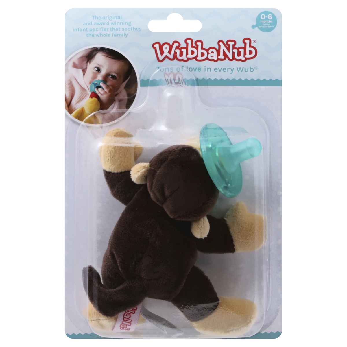 WubbaNub Monkey Pacifier 1 ct Shipt