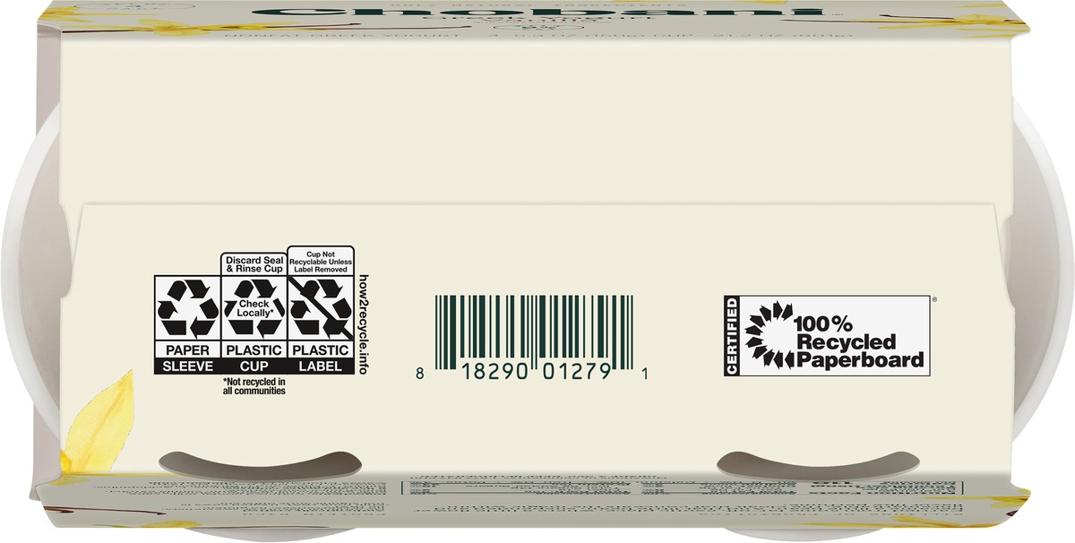 slide 2 of 9, Chobani Yogurt, Non-Fat, Greek, Vanilla, Blended, Value 4 Pack, 4 ct