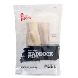 Weis Fresh from the Dock Haddock Fillets