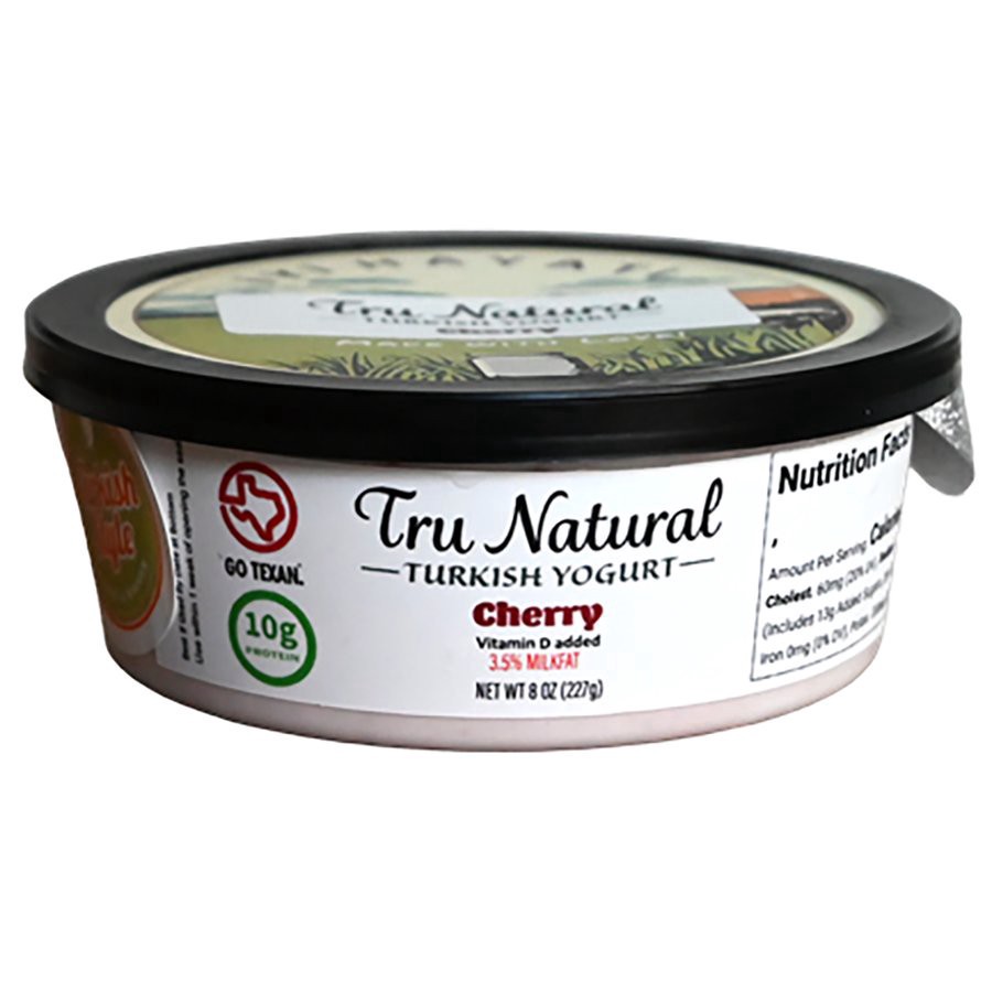 slide 1 of 1, Iyi Hayati Tru Natural Yogurt - Cherry, 8 oz