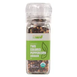 Nothing But The Truth Organic Two Colored Peppercorn Grinder