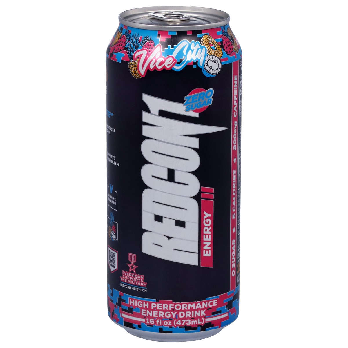 slide 2 of 4, Redcon1 Zero Sugar Energy Drink 16 fl oz, 16 fl oz
