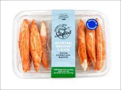 Surimi Snow Legs With Sauce
