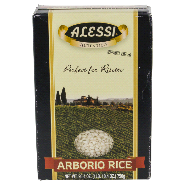 slide 1 of 5, Alessi Arborio Rice, 26.4 oz