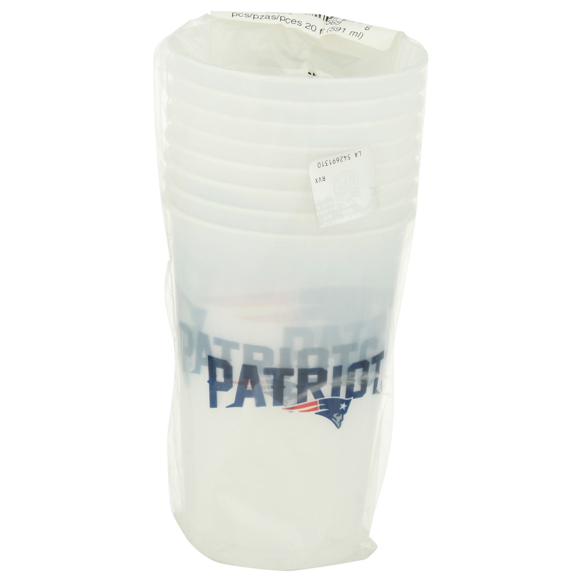 slide 6 of 9, NFL Patriots 8pk Cup - EA, 1 ct