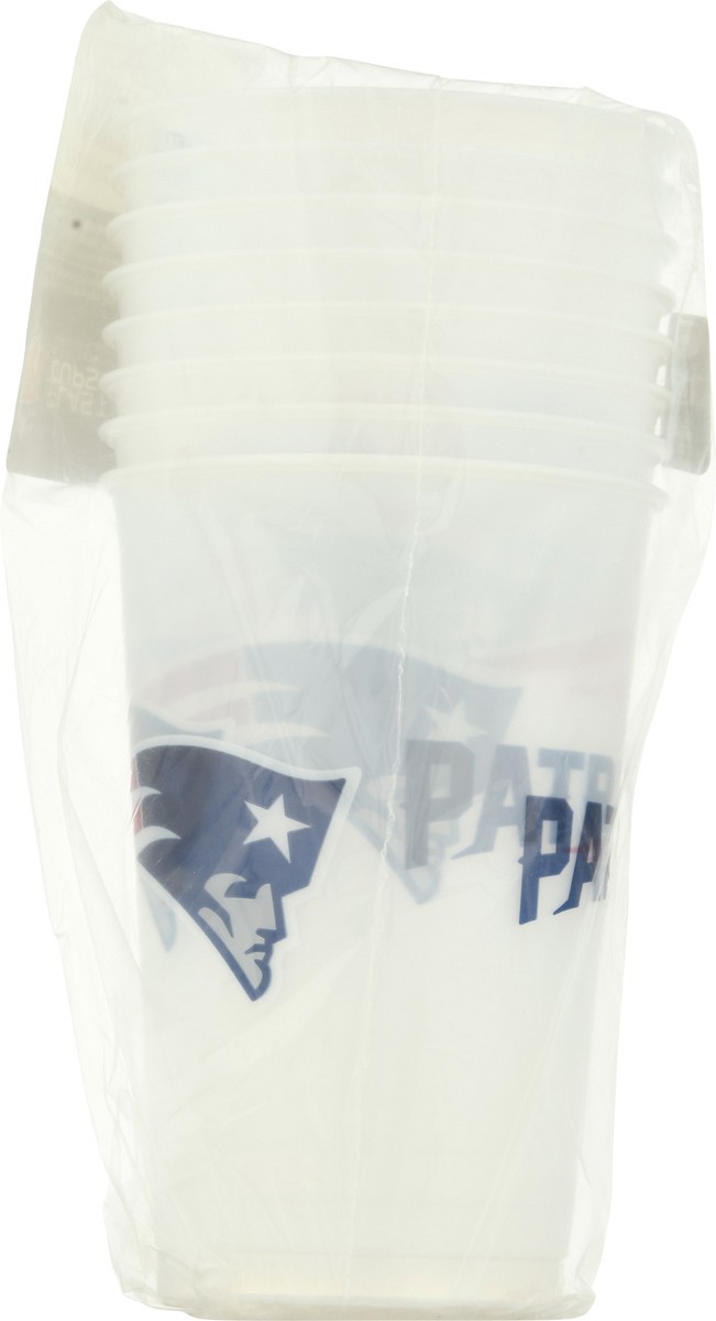 slide 4 of 9, NFL Patriots 8pk Cup - EA, 1 ct