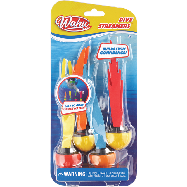 slide 1 of 1, Wahu Dive Streamers Asst, 1 ct