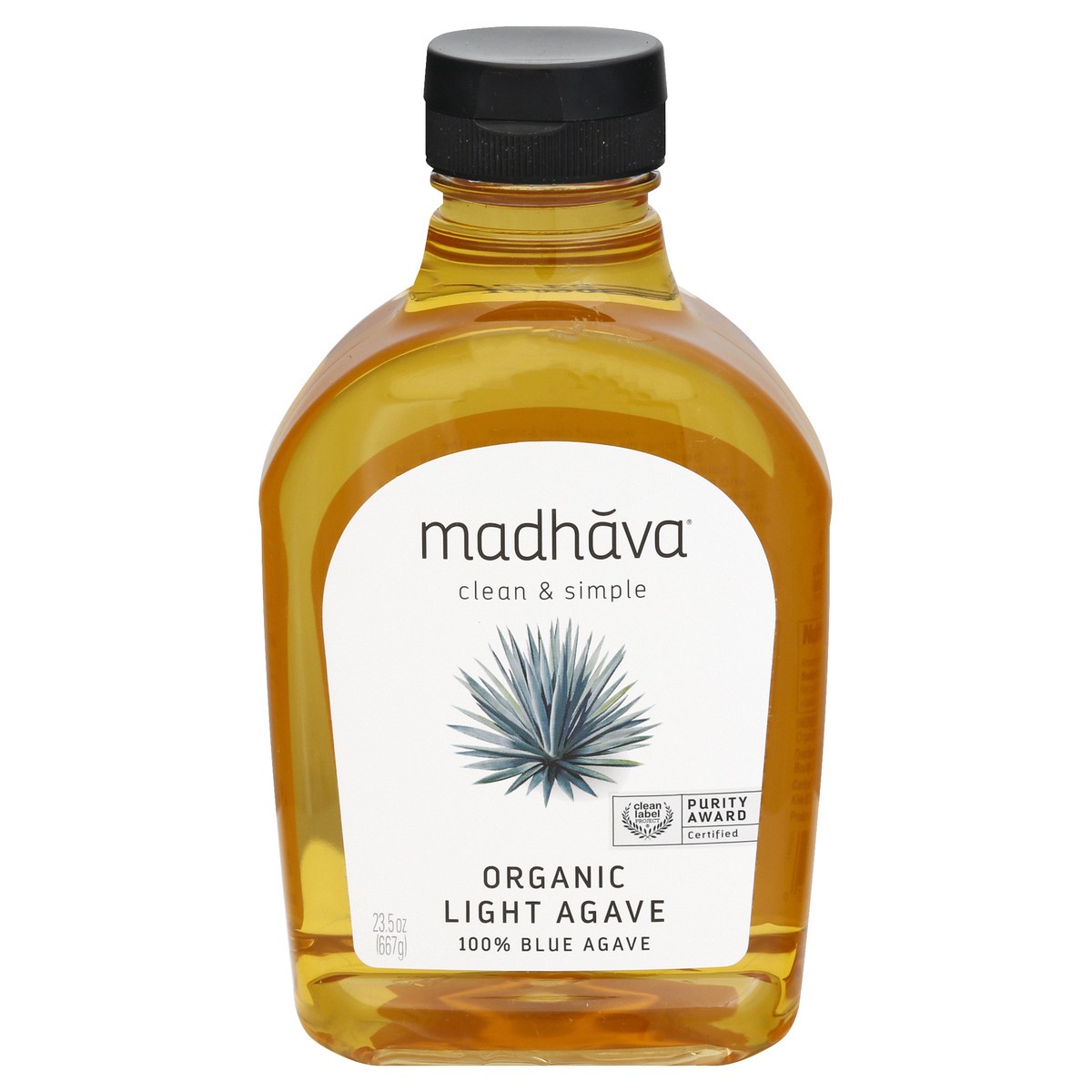 slide 7 of 10, Madhava Sweetener Liquid Organic Blue Agave Golden Light - 23.5 Oz, 23.5 oz