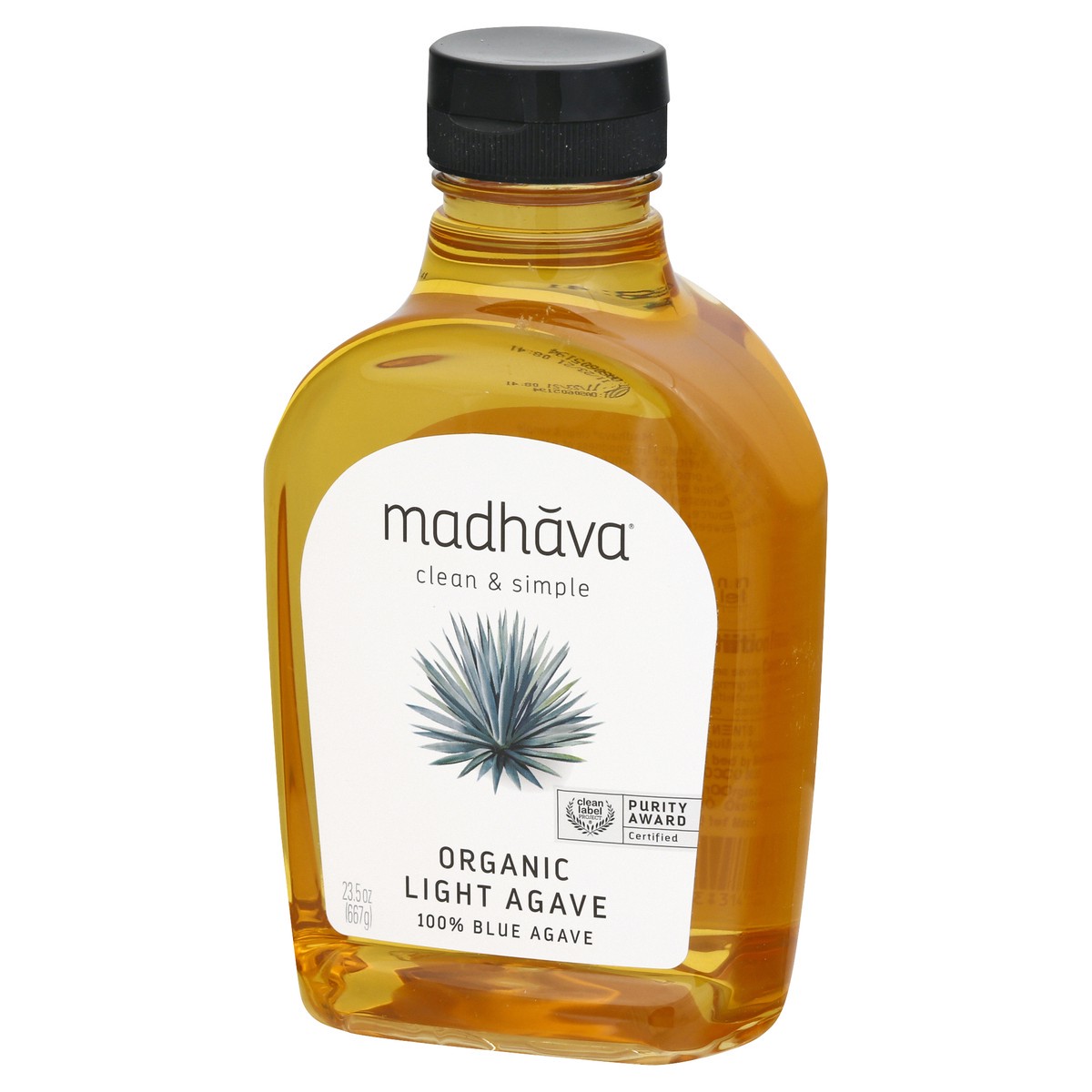 slide 5 of 10, Madhava Sweetener Liquid Organic Blue Agave Golden Light - 23.5 Oz, 23.5 oz