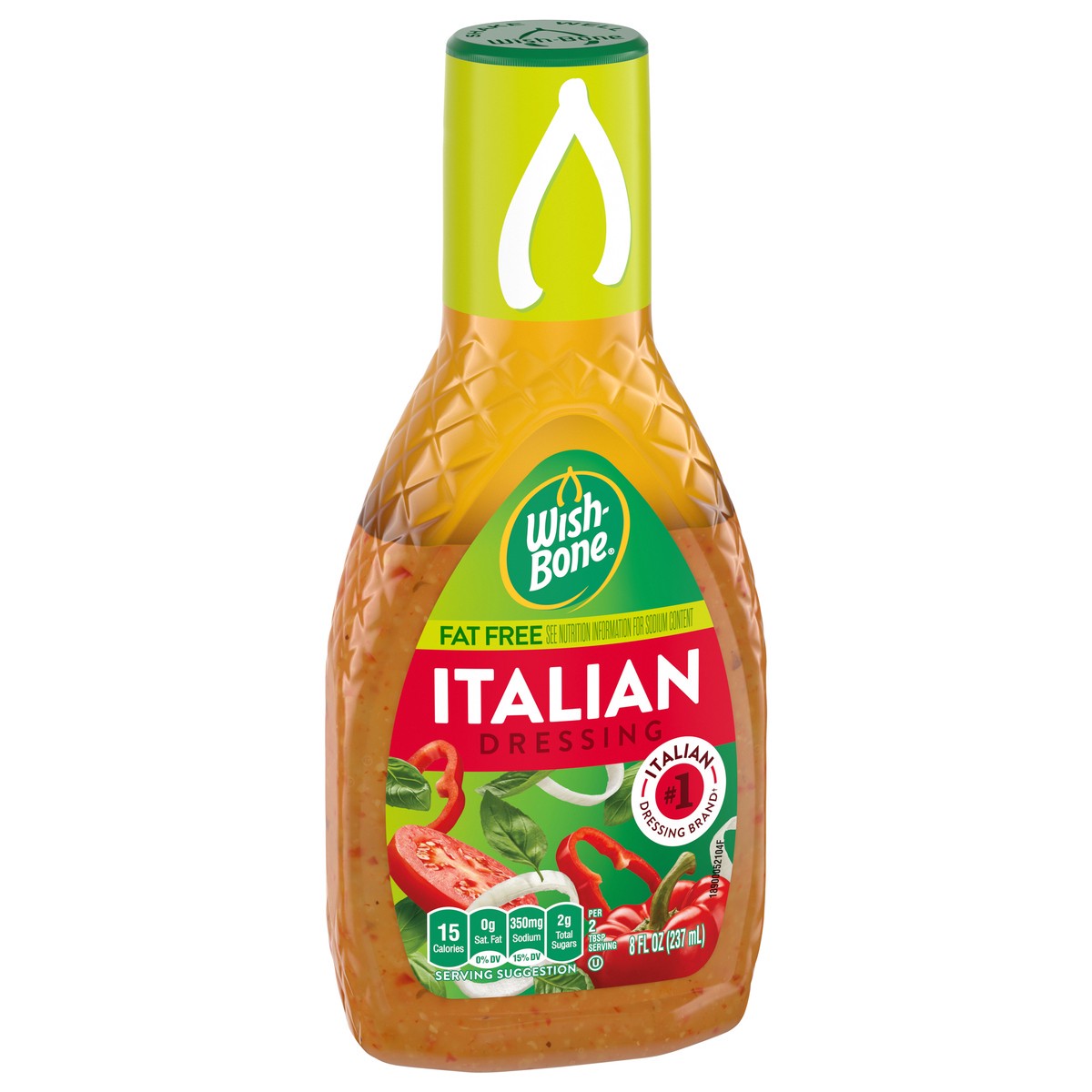 slide 3 of 9, Wish-Bone Fat Free Italian Dressing 8 fl oz, 8 fl oz