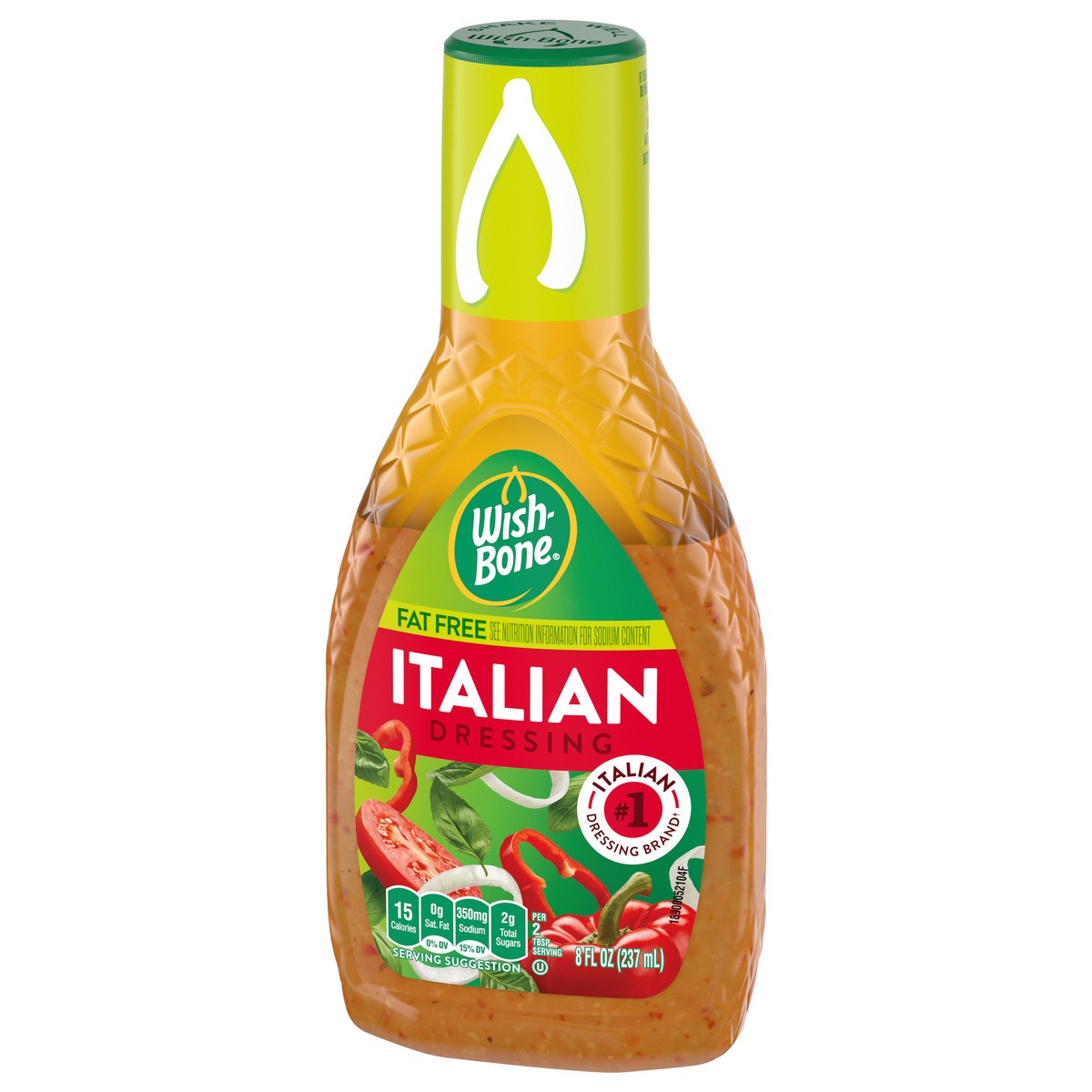 slide 8 of 9, Wish-Bone Fat Free Italian Dressing 8 fl oz, 8 fl oz