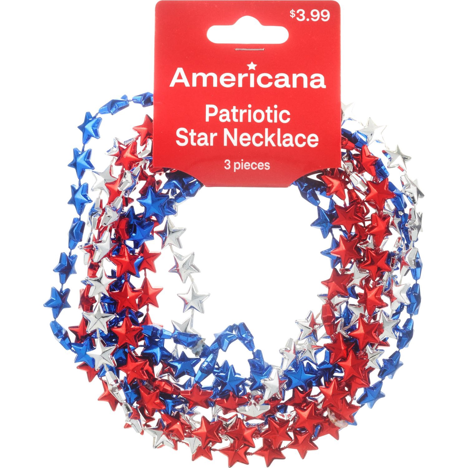 slide 1 of 1, Sun & Sky Metallic Star Necklace Set, 3 Ct, 3 ct