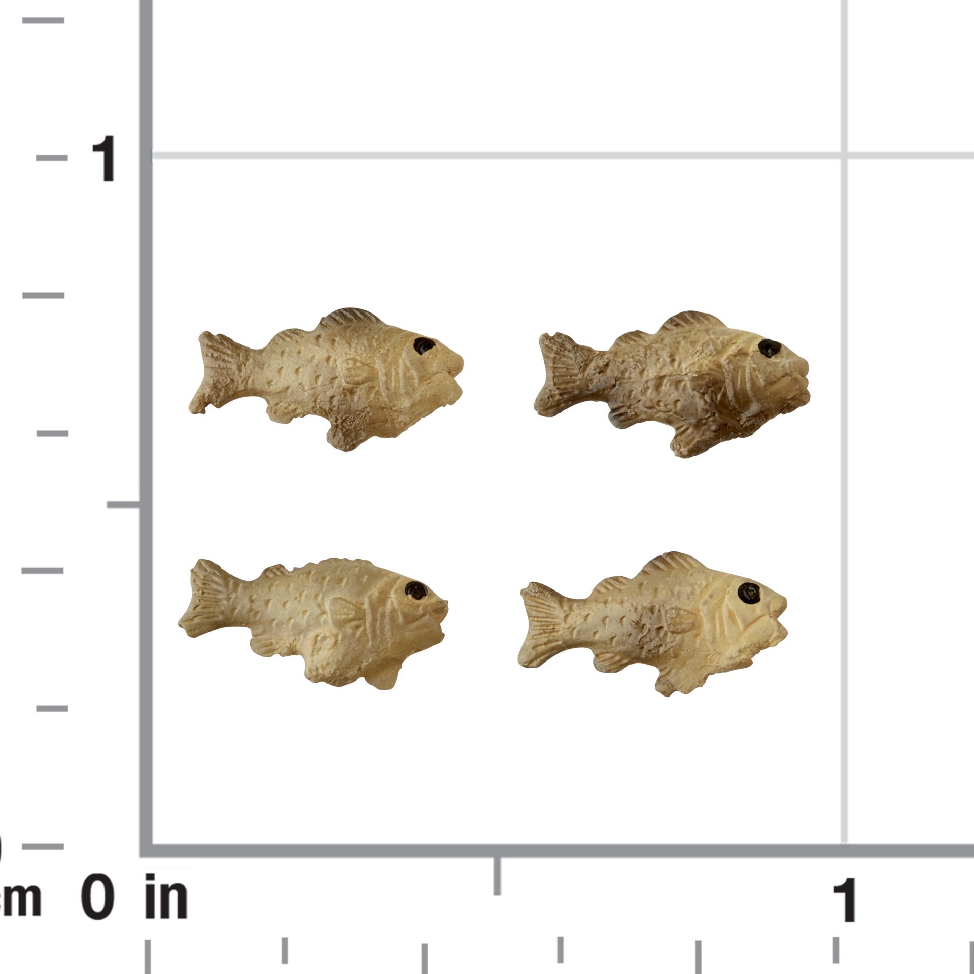 slide 3 of 3, Miniature Fish By Make Market, 0.36 in x 0.70 in x 0.18 in