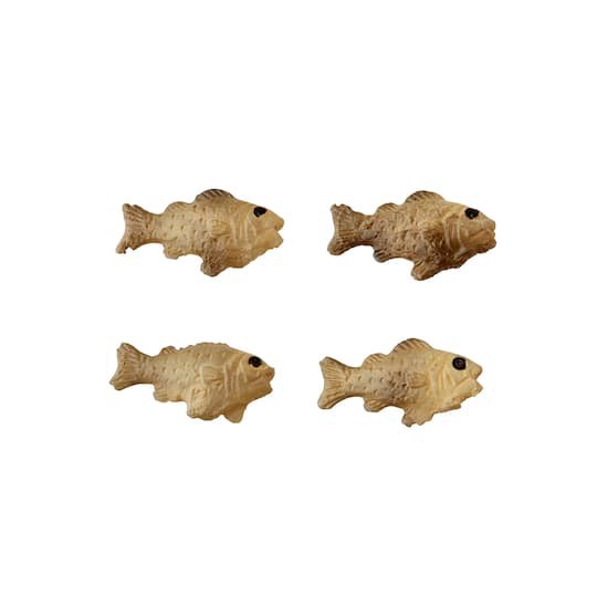 slide 1 of 3, Miniature Fish By Make Market, 0.36 in x 0.70 in x 0.18 in