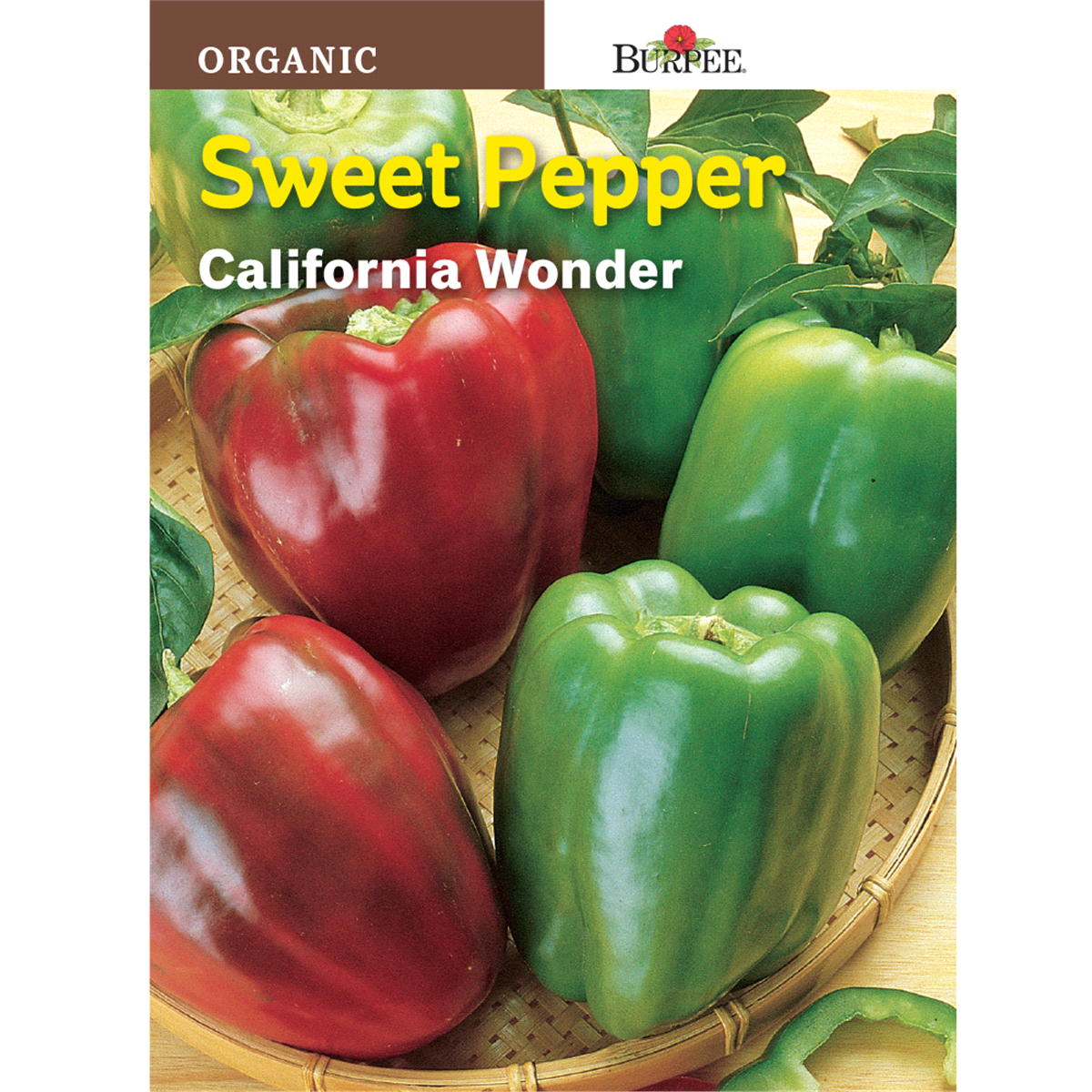 slide 1 of 1, Burpee Sweet Pepper Seeds, California Wonder Organic, 1 ct