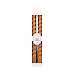 DIG Rounded Twist Tapers, 2 pk, Amber, Unscented