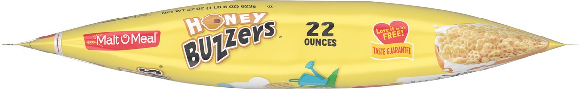 slide 4 of 7, Malt-O-Meal Honey Buzzers Breakfast Cereal, Super Sized Honey Cereal, 22 OZ Bag, 22 oz