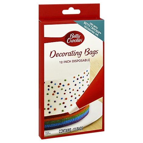 slide 1 of 1, Bc Decorating Bags Ea, 12 ct