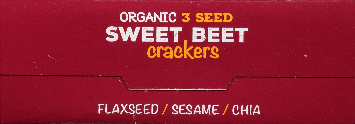 slide 5 of 13, RW Garcia Gluten Free Organic 3 Seed Sweet Beet Crackers 5.5 oz, 5.5 oz