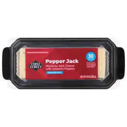First Street Pepper Jack Cracker Cut