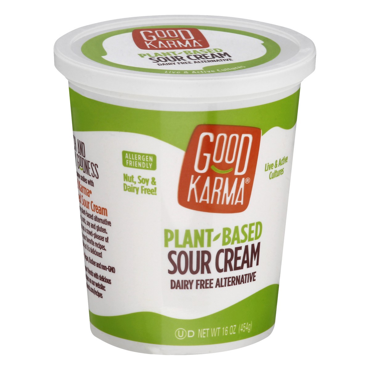 slide 2 of 13, Good Karma Plant-Based Sour Cream 16 oz, 16 oz