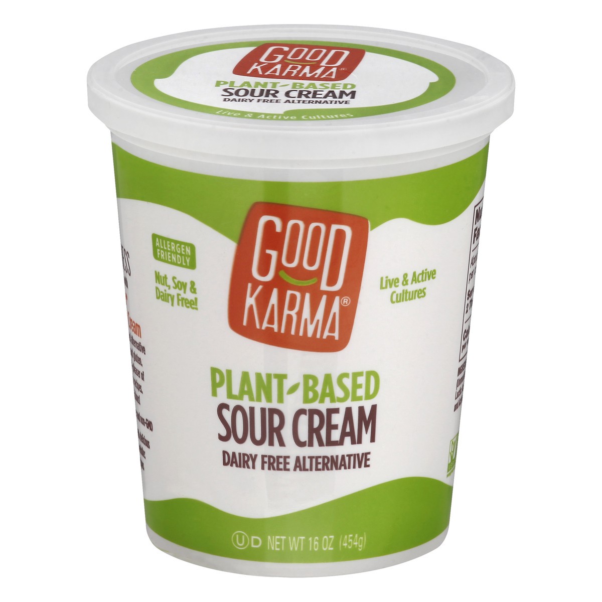 slide 1 of 13, Good Karma Plant-Based Sour Cream 16 oz, 16 oz