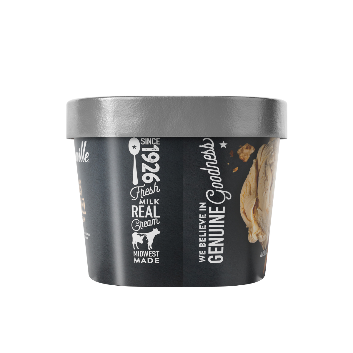 slide 18 of 21, Hudsonville Ice Cream Peach Cobbler 48Oz, 48 oz