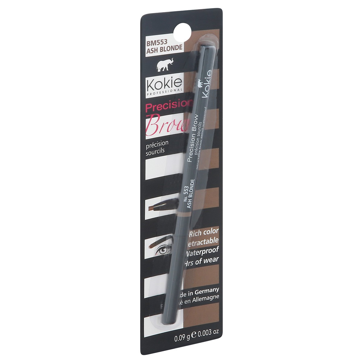 slide 7 of 9, Kokie Ash Blonde Precision Brow Pencil, 1 ct