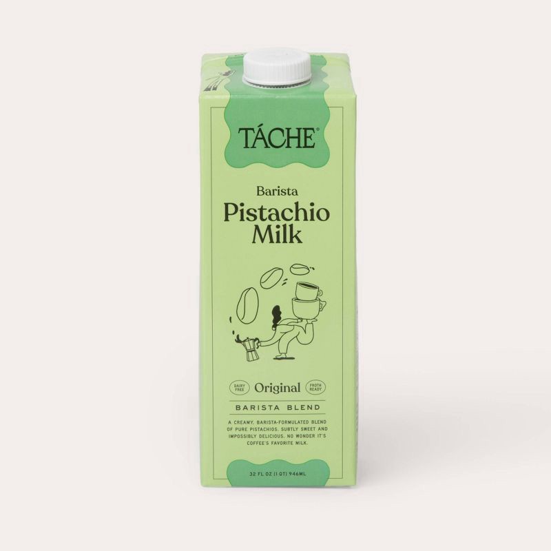 slide 1 of 3, Tache Barista Original Pistachio Milk 32 fl oz, 32 fl oz