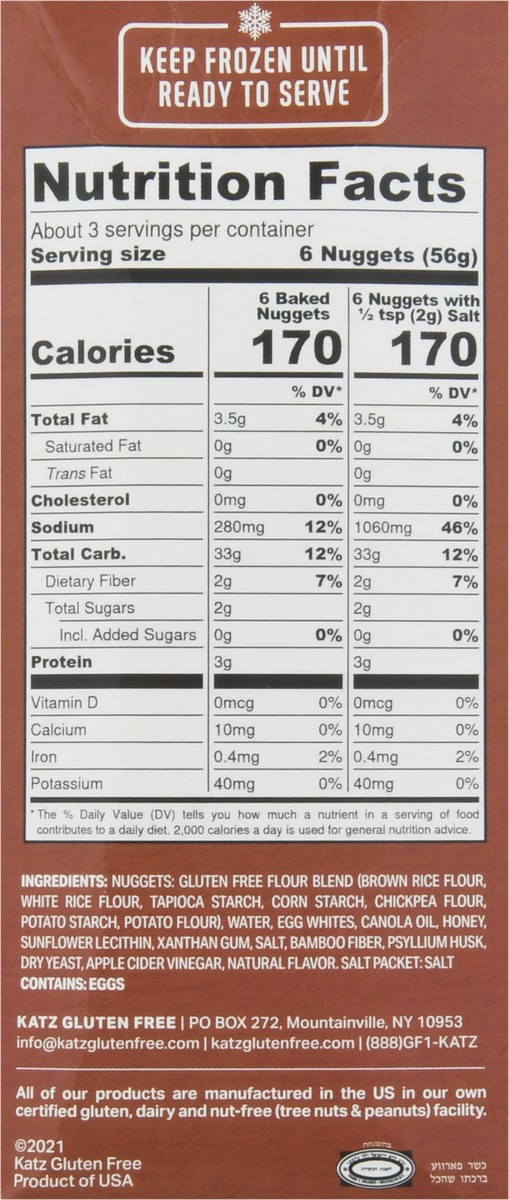 slide 8 of 9, Katz Gluten Free Soft Pretzel Nuggets, 5.5 oz