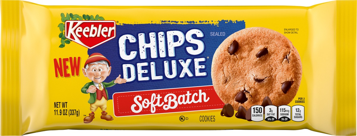 slide 4 of 9, Keebler Soft Batch Cookies - 11.9 oz, 11.9 oz