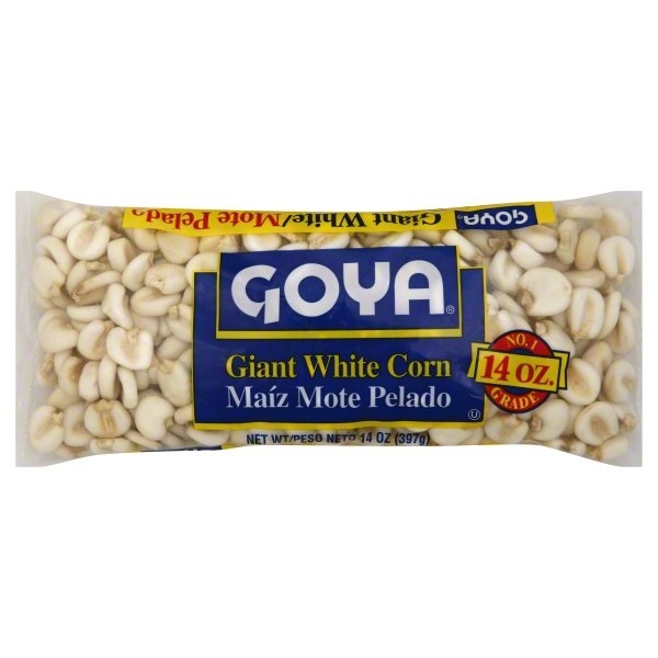 slide 1 of 1, Goya Giant White Corn, 14 oz