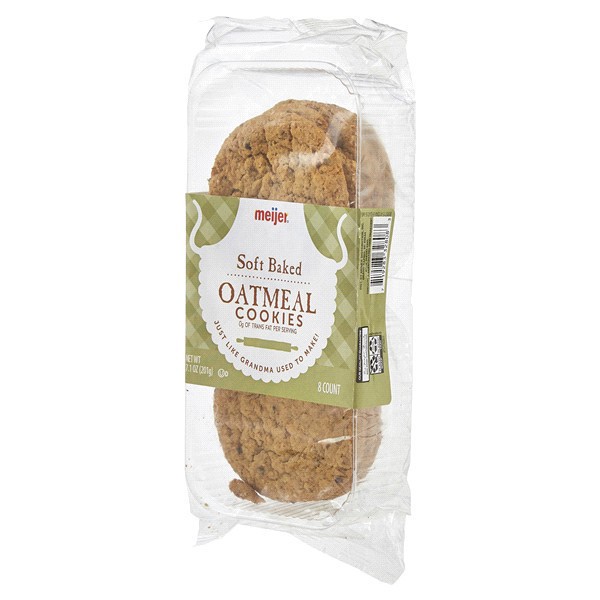 slide 4 of 29, Meijer Oatmeal Soft Baked Cookies, 7.1 oz