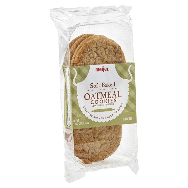 slide 8 of 29, Meijer Oatmeal Soft Baked Cookies, 7.1 oz