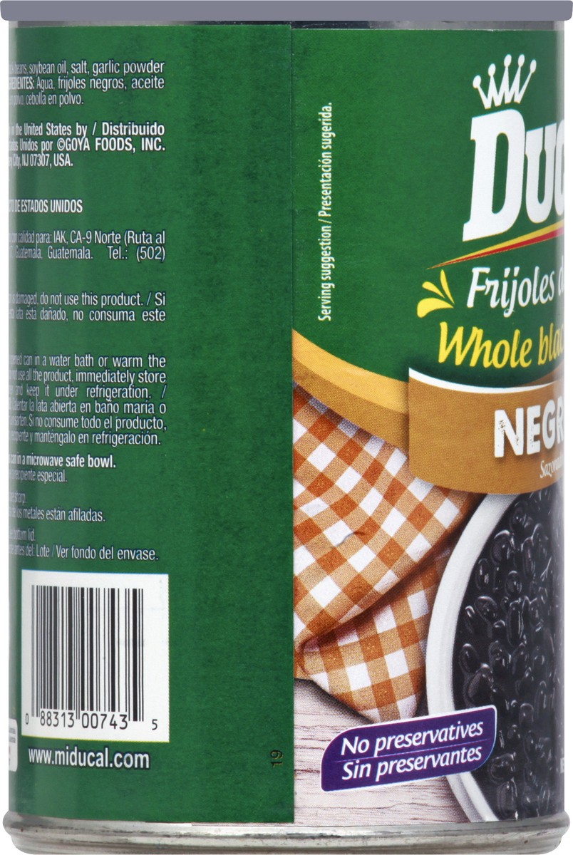 slide 8 of 11, Ducal Black Beans 15 oz, 15 oz