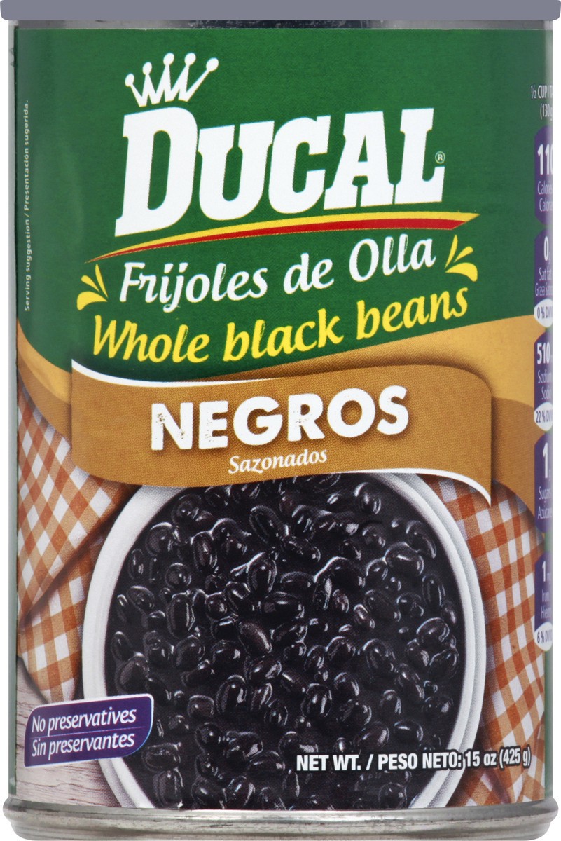 slide 5 of 11, Ducal Black Beans 15 oz, 15 oz