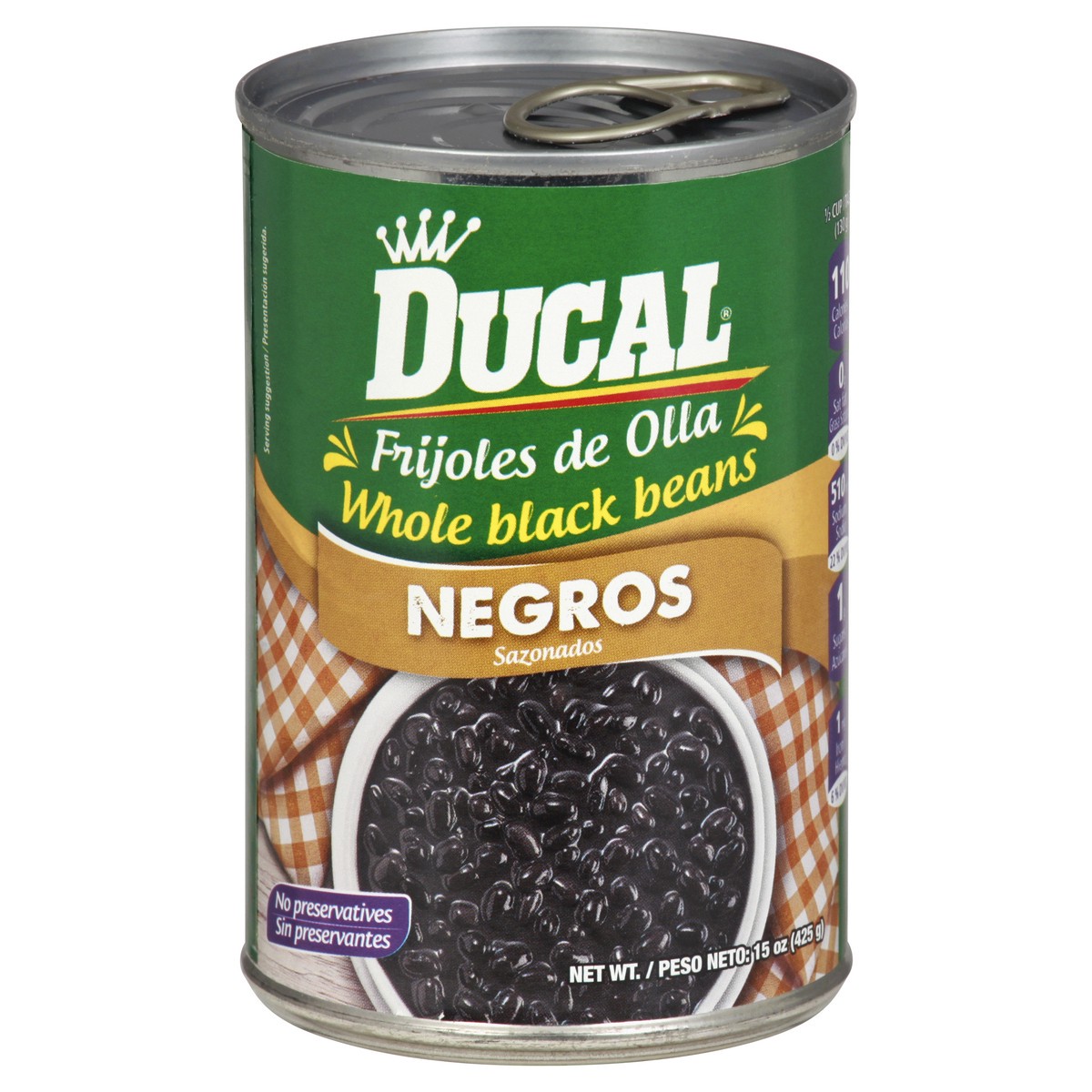 slide 9 of 11, Ducal Black Beans 15 oz, 15 oz