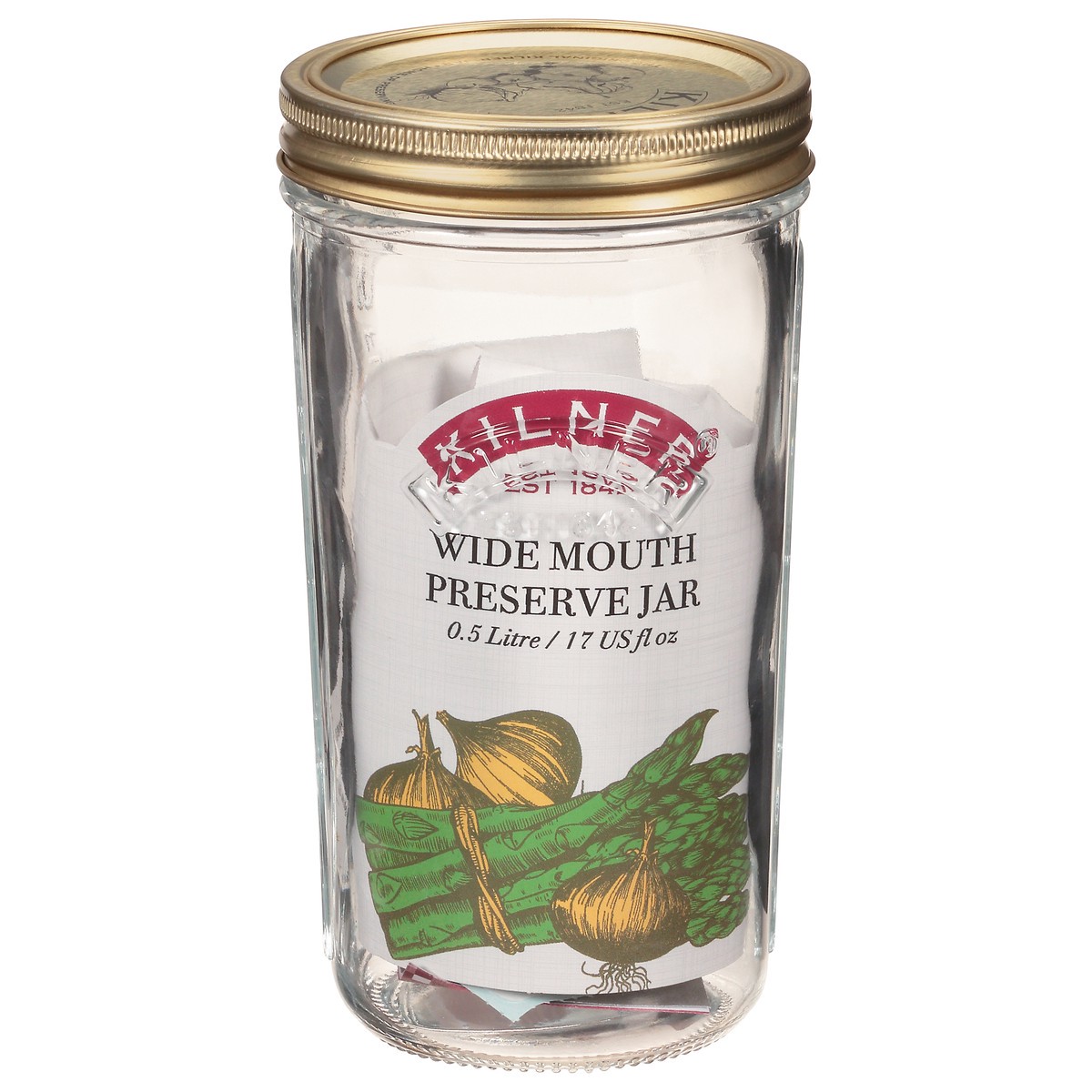 slide 3 of 11, Kilner 17 Ounce Wide Mouth Preserve Jar 1 ea Not Packed, 1 ct