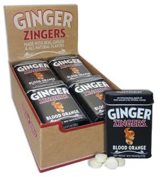 Ginger Zingers Ginger Delight Blood Orange